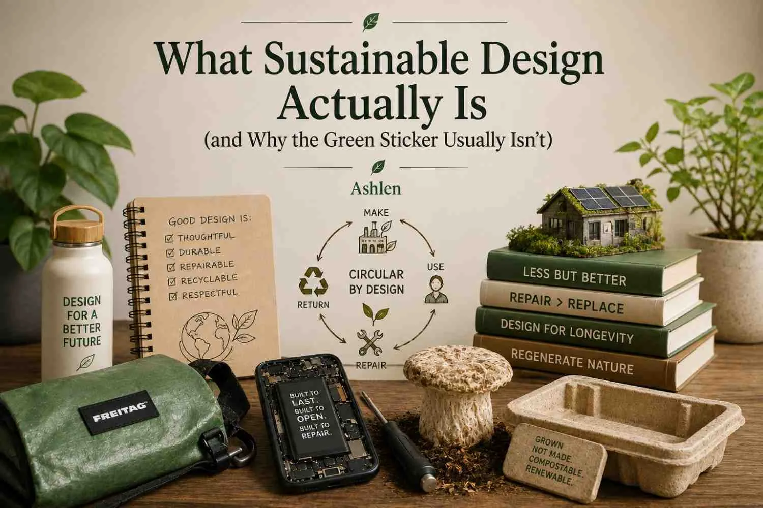 What Sustainable Design Actually Is (and Why the Green Sticker Usually Isn’t)