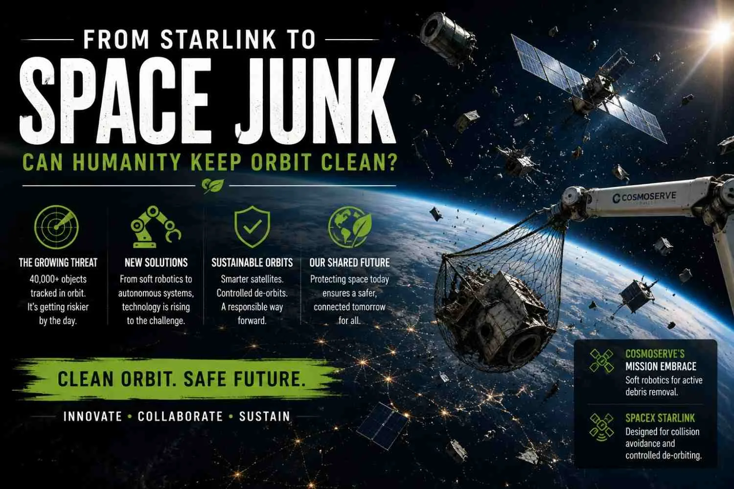 From Starlink to Space Junk
