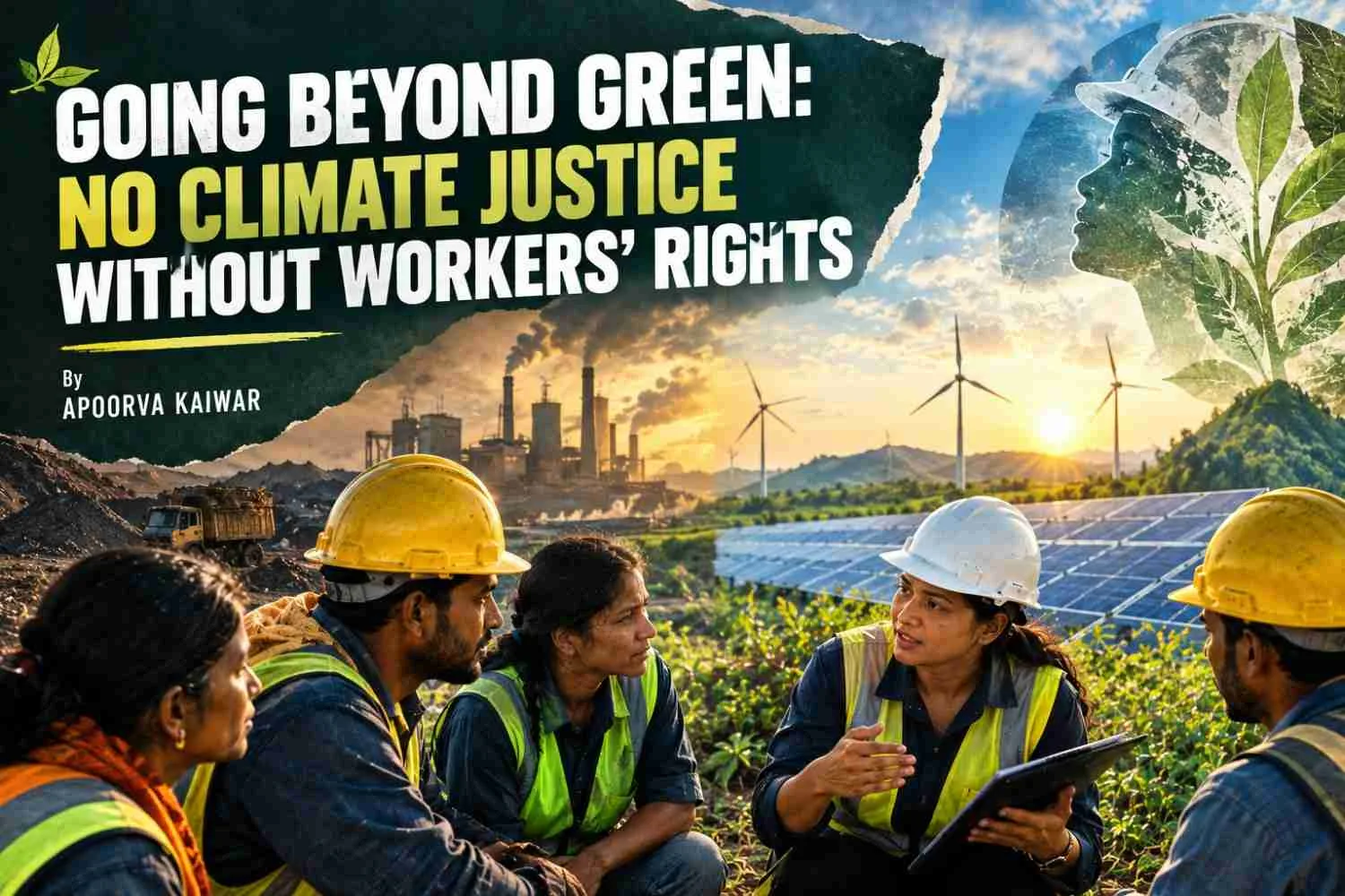 GOING BEYOND GREEN: NO CLIMATE JUSTICE WITHOUT WORKERS’ RIGHTS