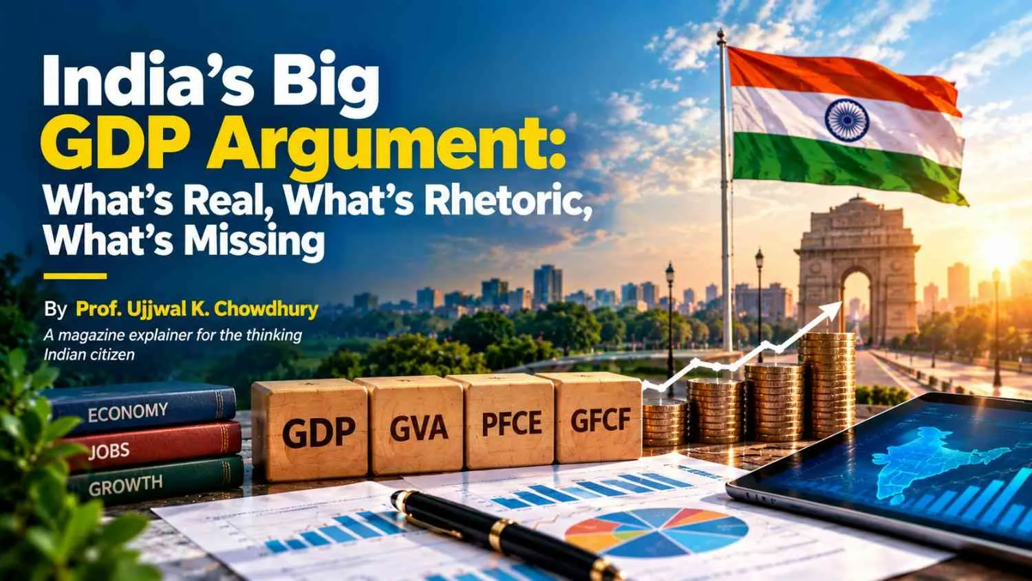 India's Big GDP Argument: What's Real, What's Rhetoric, What's Missing