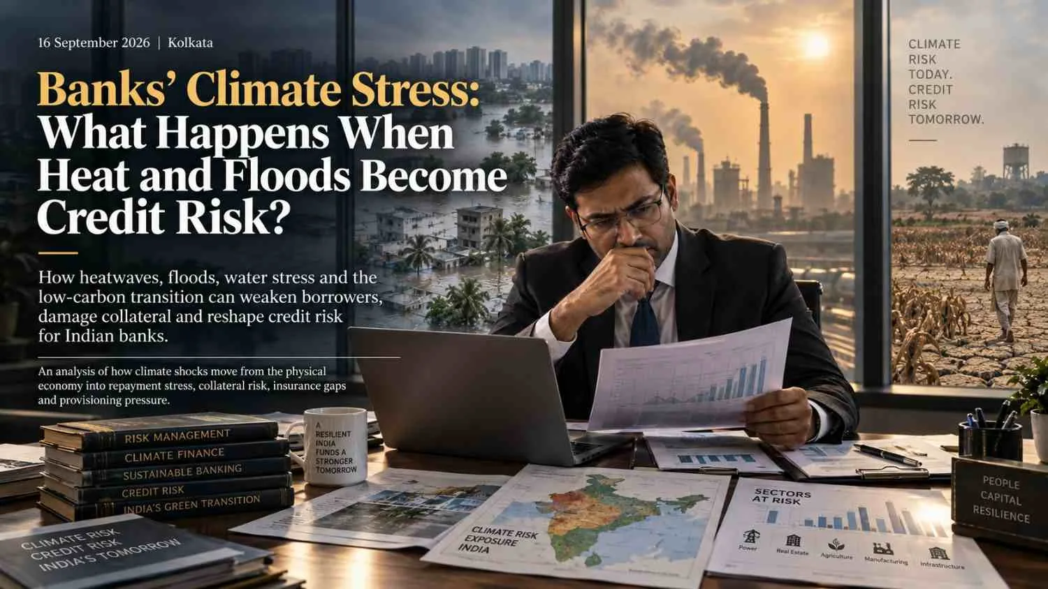 Banks’ Climate Stress: What Happens When Heat and Floods Become Credit Risk?