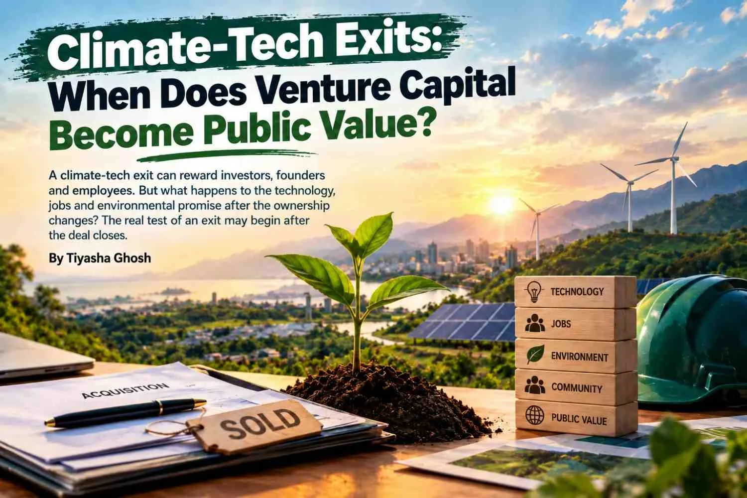 Climate-Tech Exits: When Does Venture Capital Become Public Value?