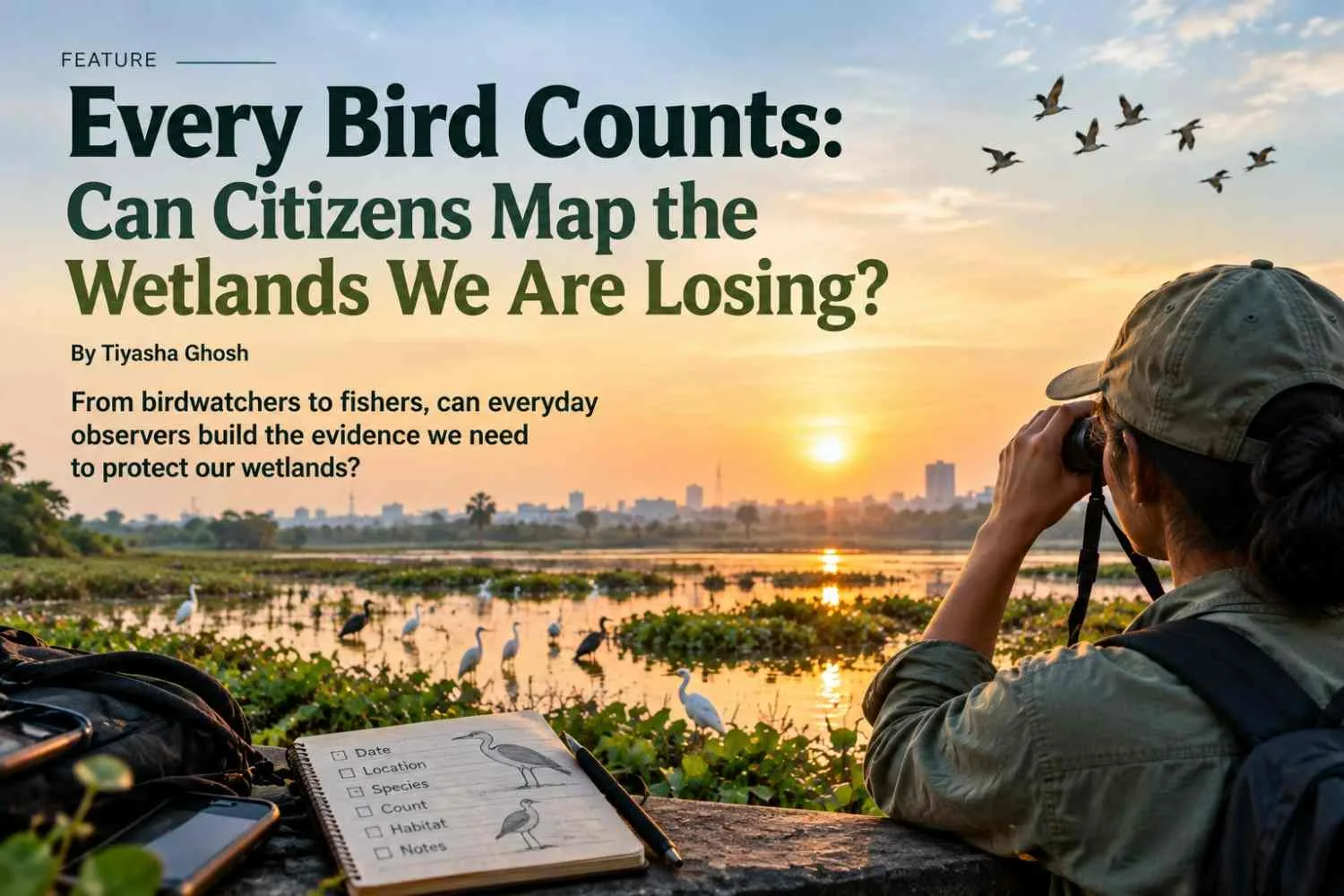 Every Bird Counts: Can Citizens Map the Wetlands We Are Losing?
