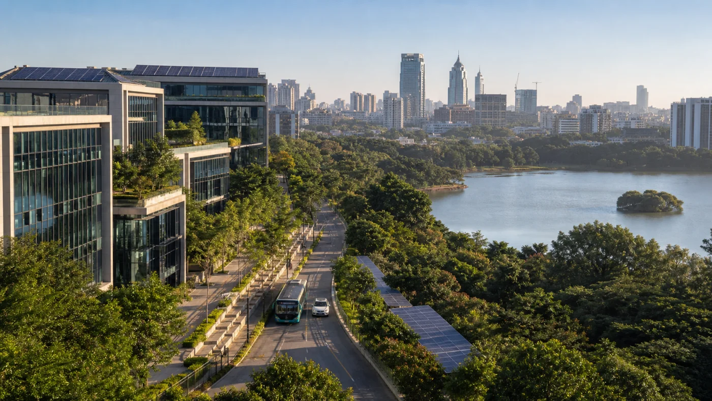 Green technology and urban resilience in Bengaluru