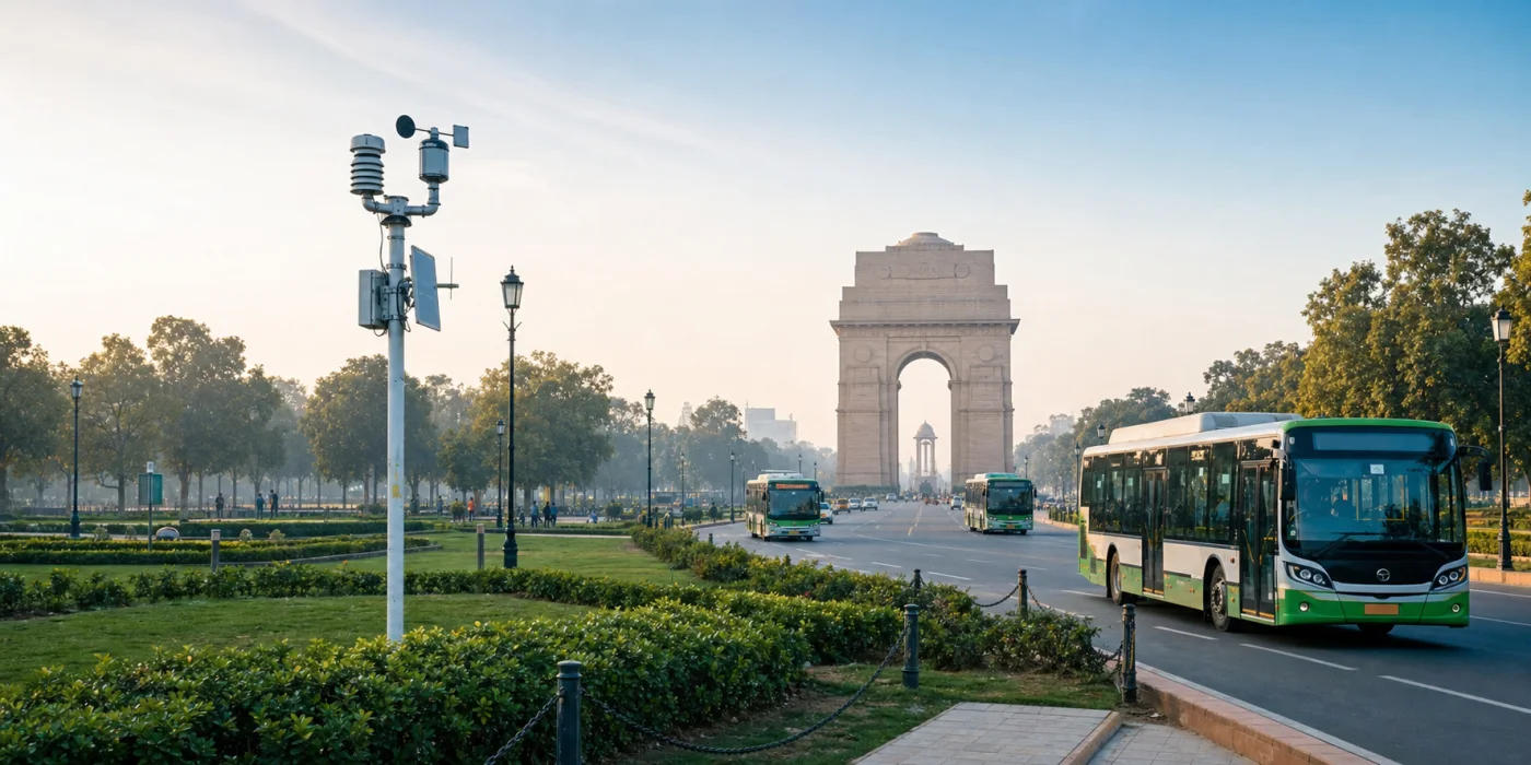 Pollution prevention and clean mobility in Delhi
