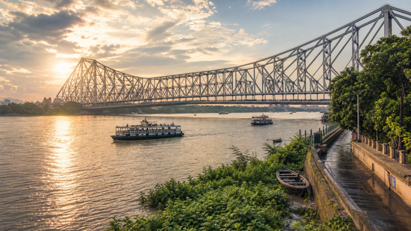 The Hooghly river and blue futures in Kolkata